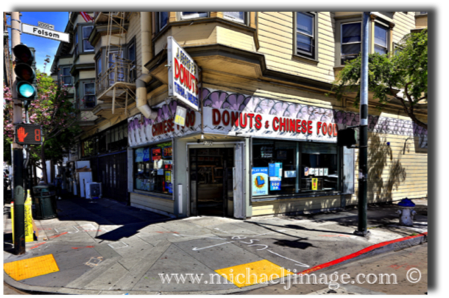 mission corners
"donuts and chinese food"
16th st./folsom st.